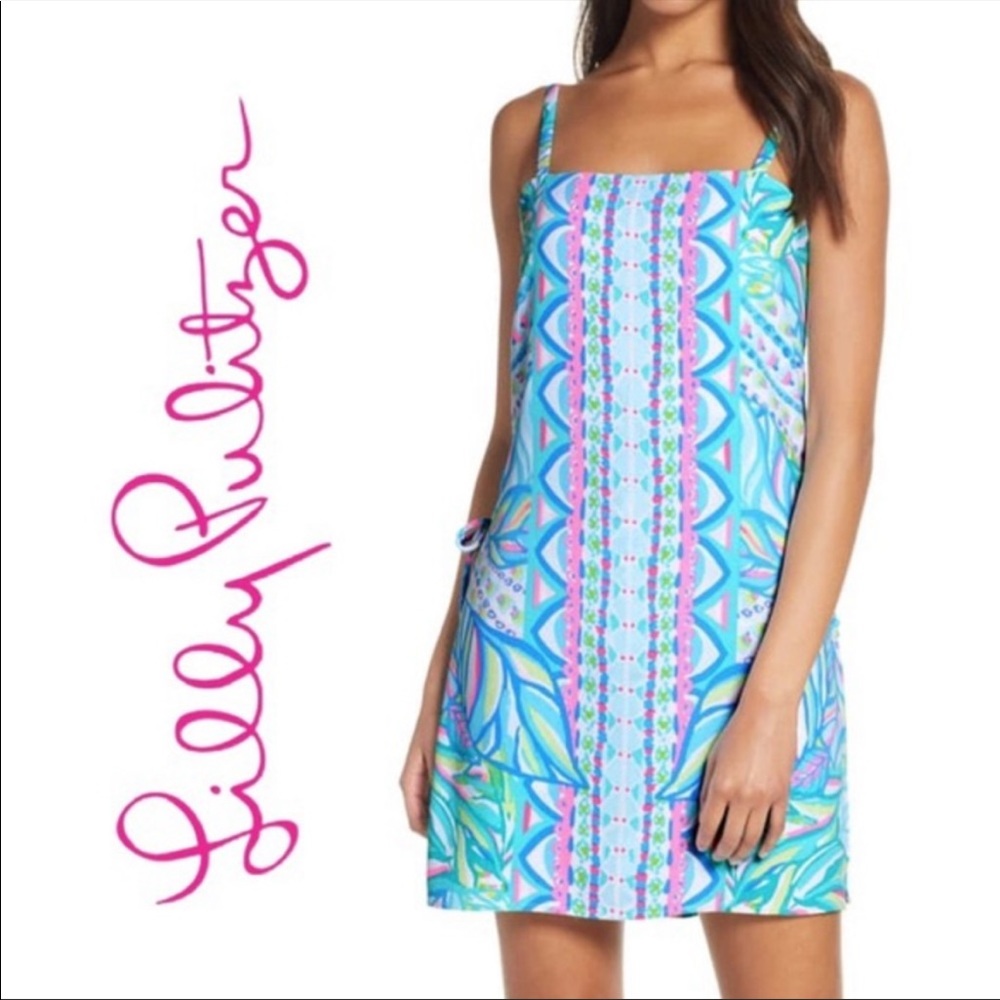 Lilly Pulitzer Sahar Sleeveless Romper in Multi Maraca My World Womens Size 6